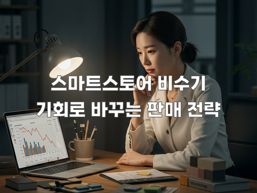 스마트스토어 비수기, 기회로 바꾸는 판매 전략