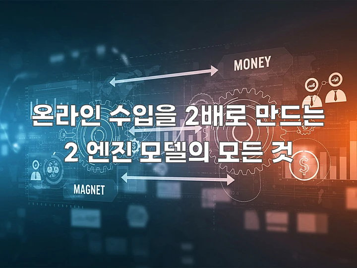 온라인 비즈니스 성장을 위한 2 엔진 모델 4단계 전략