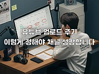 유튜브 업로드 주기 최적화 전략: 채널 성장을 위한 양과 질의 균형 맞추는 법