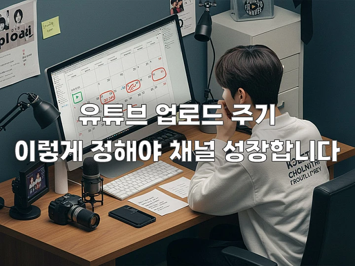 유튜브 업로드 주기 최적화 전략: 채널 성장을 위한 양과 질의 균형 맞추는 법 유튜브 업로드 주기 최적화 전략: 채널 성장을 위한 양과 질의 균형 맞추는 법