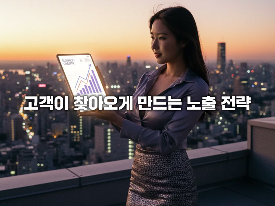 사업 성과 좌우하는 노출 전략 3가지: 양, 질, 돈으로 실력 드러내는 완벽한 실행법