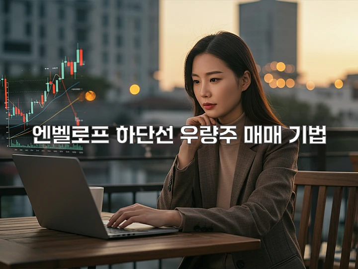 하락장 우량주 엔벨로프 하단선 매매 기법: 코스맥스 사례로 본 평생 돈 버는 투자 전략