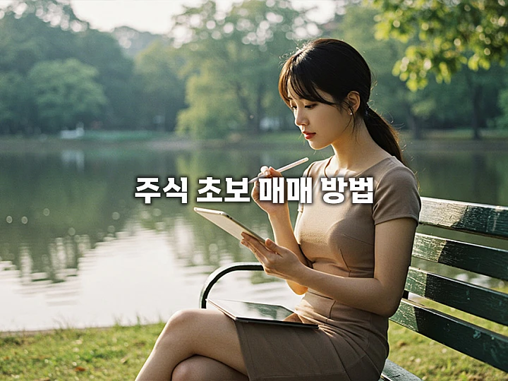 주식 투자, 처음 시작하는 사람들을 위한 기초 매매 방법