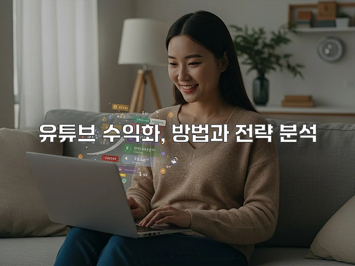 유튜브 채널을 자동 현금흐름으로: 5가지 핵심 자금 보상 모델과 다각화 전략
