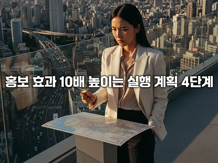 광고 예산 0원! 무제한 홍보 효과 창출하는 0원 홍보의 2단계 설계 전략과 실행 로드맵
