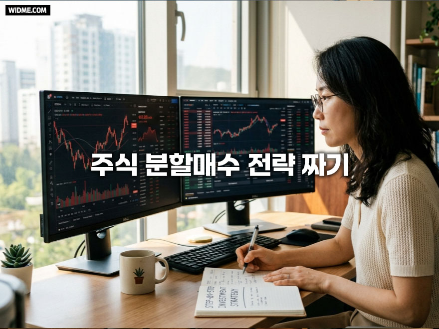 주식 분할매수 전략 짜기, 변동성 시장에서 안정적 수익을 내는 법