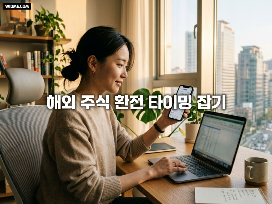 해외 주식 환전 타이밍 잡기, 달러 흐름 분석과 최적의 환전 전략