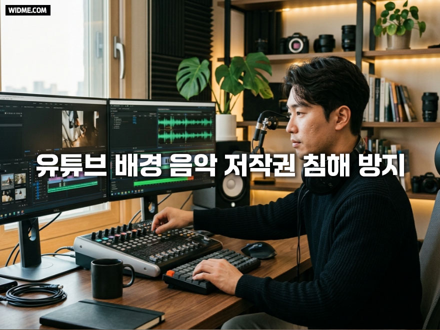 유튜브 배경 음악 저작권 침해 방지하는 안전한 음원 활용법과 주의사항 정리