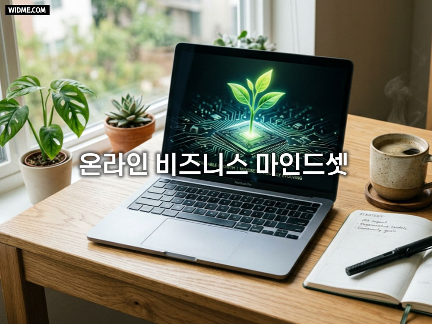 온라인 비즈니스 마인드셋 구축을 돕는 지속 가능한 웹 운영 철학 5가지