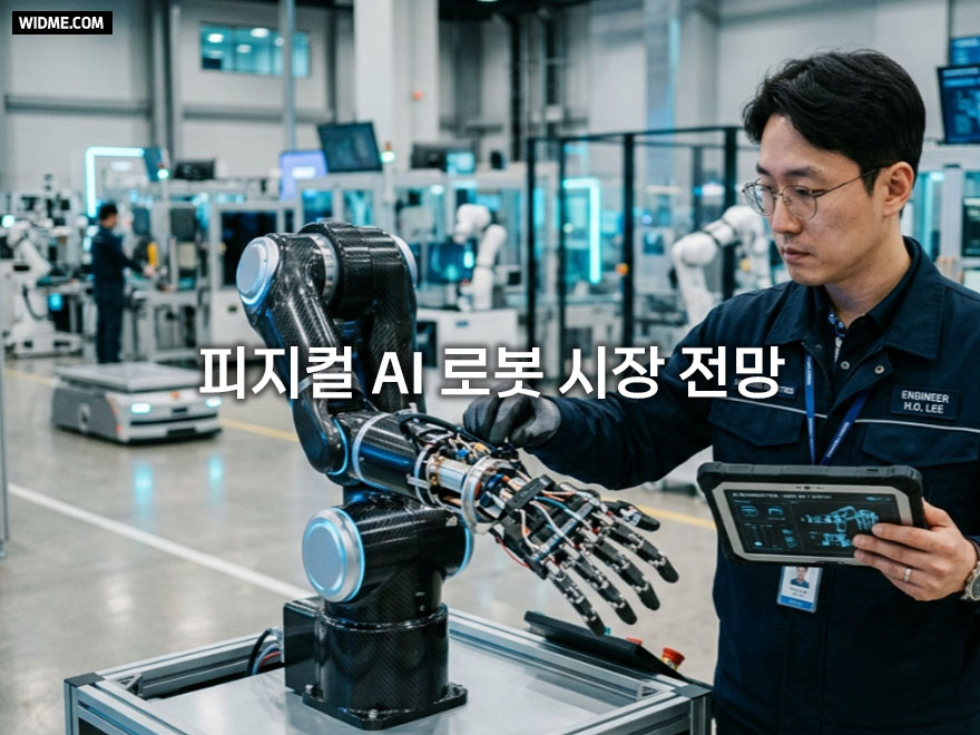 피지컬 AI 로봇 시장 전망과 주목해야 할 핵심 산업용 로보틱스 기술 기업