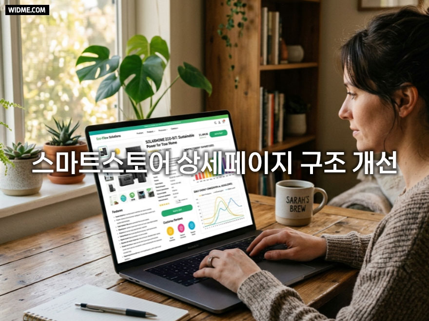 스마트스토어 상세페이지 구조 개선으로 고객 체류 시간 늘리는 4가지 배치 요령