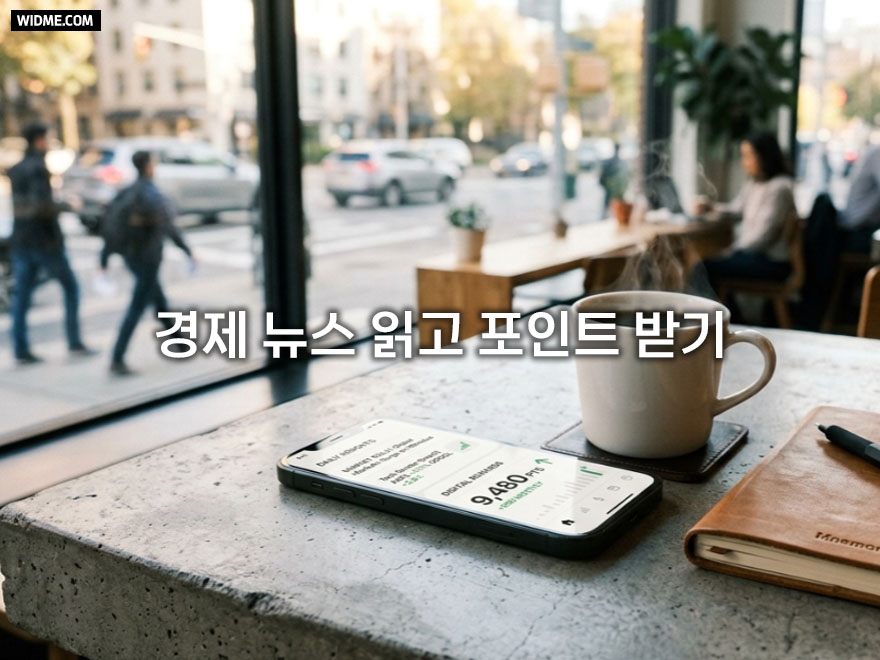경제 뉴스 읽고 포인트 받기를 활용한 직장인 고효율 앱테크 가이드