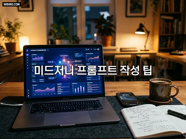 미드저니 프롬프트 작성 팁 핵심 명령어 조합 및 활용법 5가지