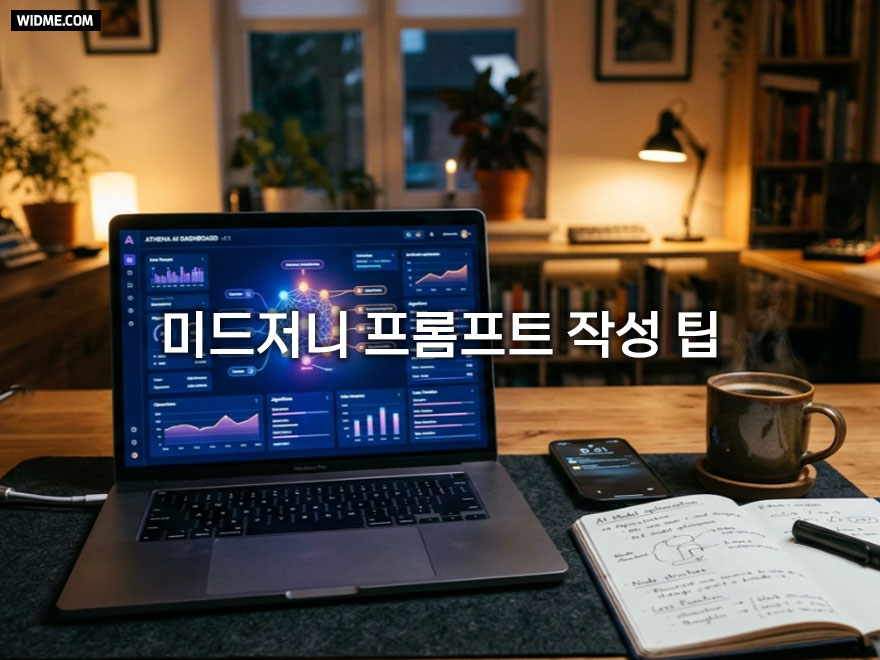 미드저니 프롬프트 작성 팁 핵심 명령어 조합 및 활용법 5가지