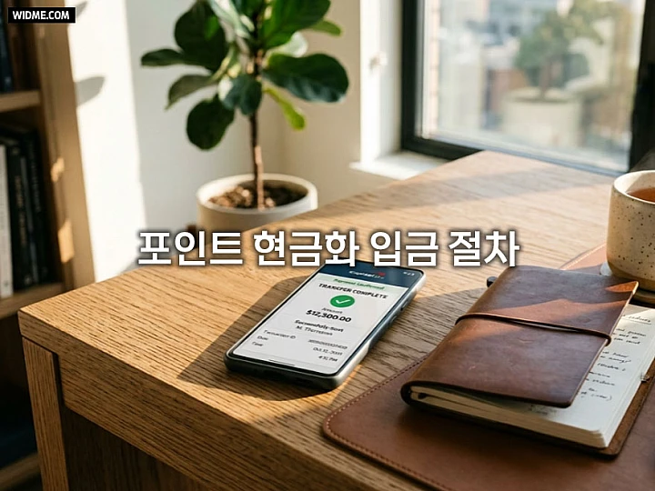 포인트 현금화 입금 절차와 안전한 계좌 이체 시스템 구축 요령 포인트 현금화 입금 절차와 안전한 계좌 이체 시스템 구축 요령