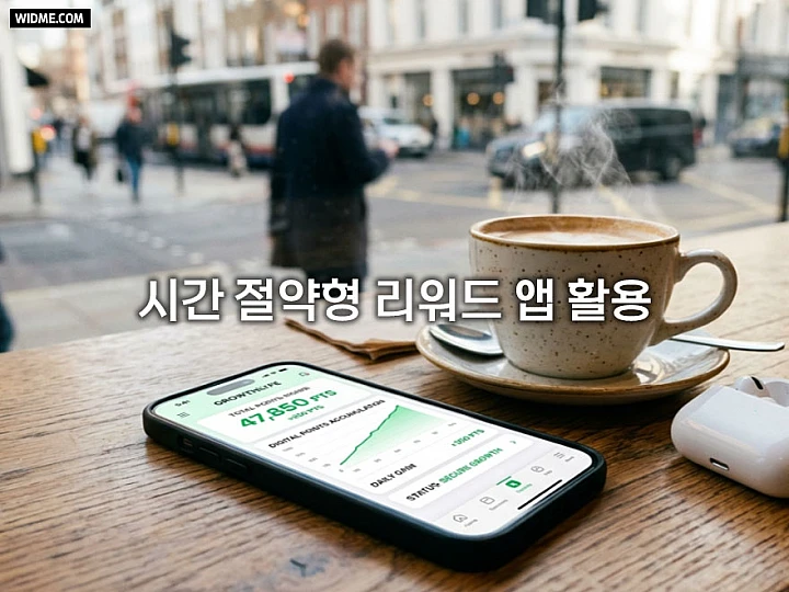 시간 절약형 리워드 앱 활용을 위한 직장인 고효율 적립 가이드 시간 절약형 리워드 앱 활용을 위한 직장인 고효율 적립 가이드
