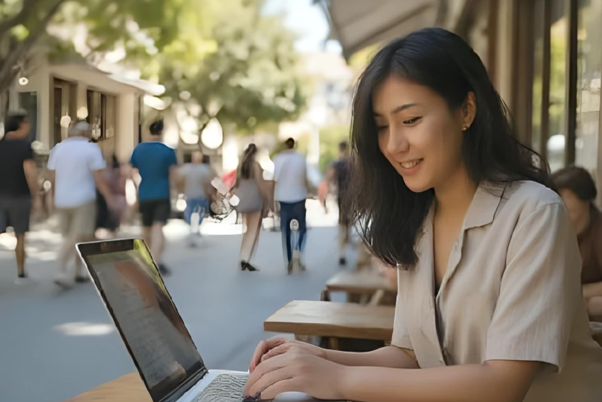월마트 제휴 마케팅을 통해 수익을 창출하는 한국인 여성