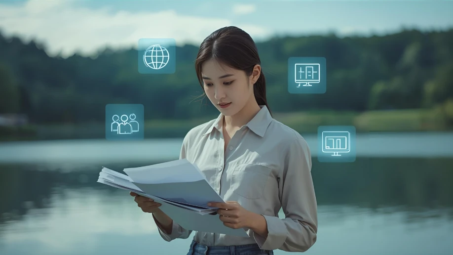 유튜브 쇼츠 수익에 영향을 미치는 요인들을 분석하는 한국인 여성