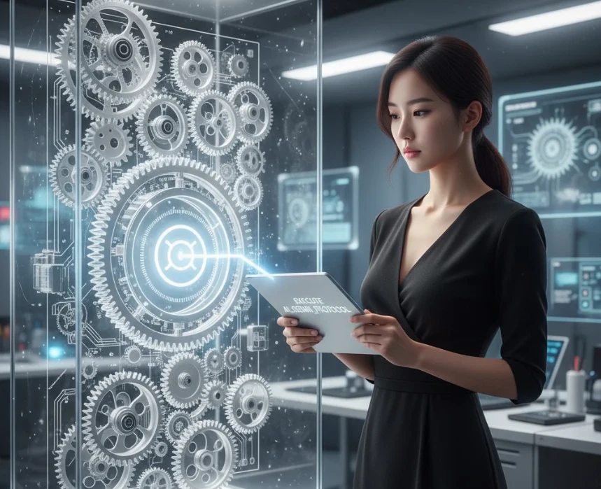 비개발자도 AI 프로그래밍이 가능함을 보여주는 이미지