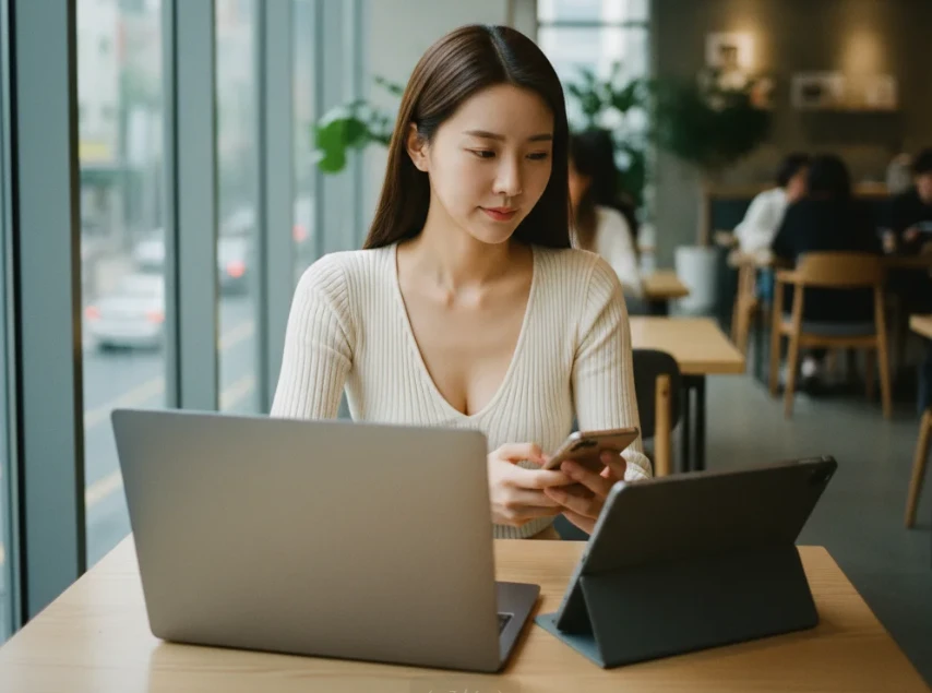 네이버 쇼핑, 쿠팡, 블로그, 카페 댓글 등 4가지 채널을 10초 고객 언어 스캔 시스템으로 분석하는 20대 한국 여성